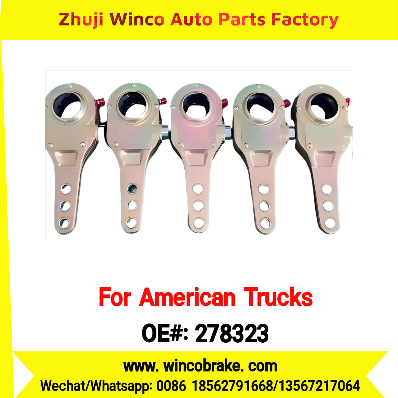 Winco OEM 278323 Truck & Trailer Manual Slack Adjuster