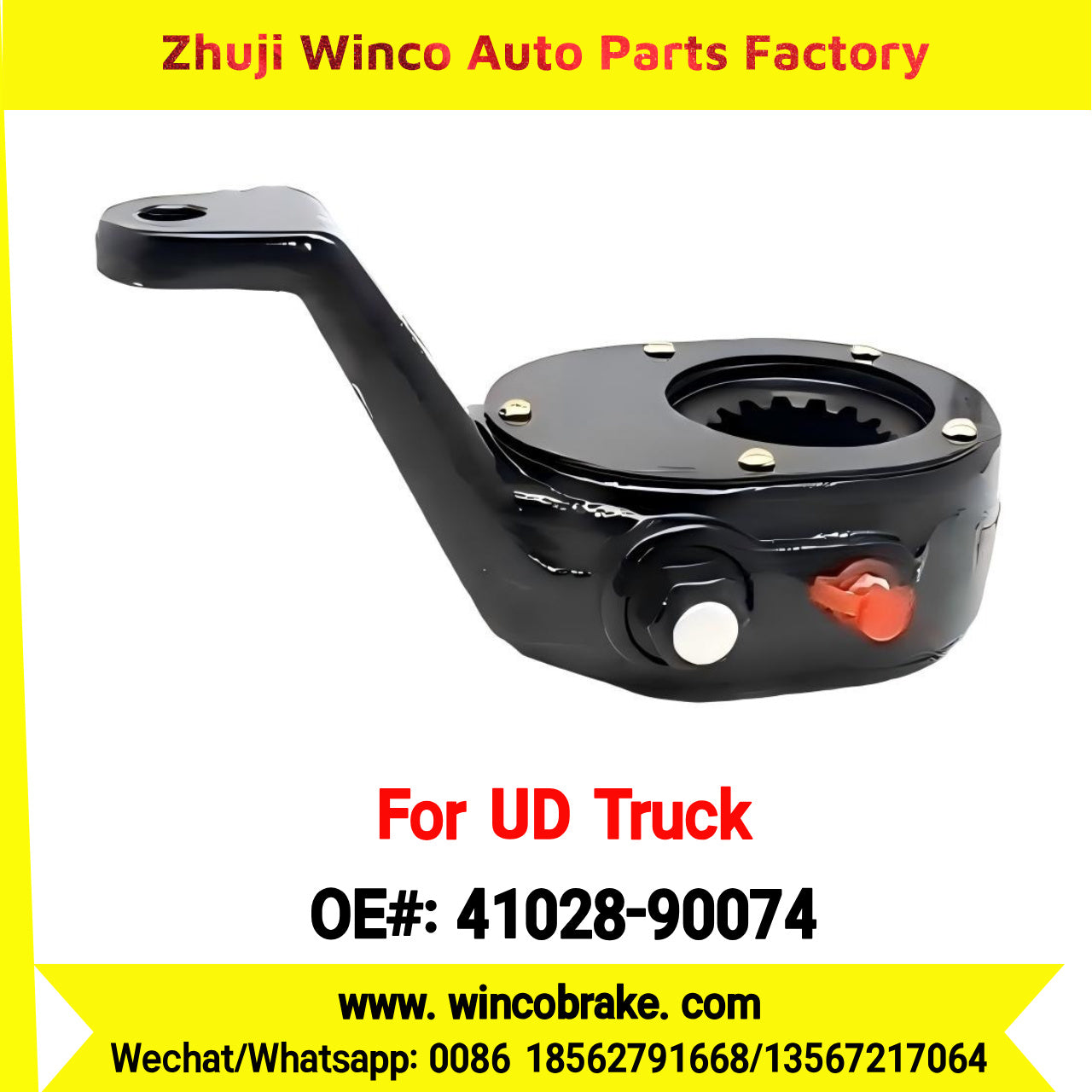 Winco OEM 41028-90074 UD CW520 Truck Brake System Manual Slack Adjuster RH Supply for Truck Model