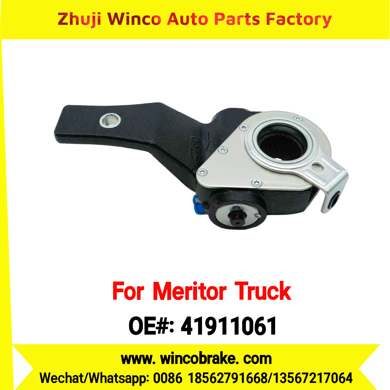 Winco OEM 41911061 for Truck Brake Systems 28 Teeth Straight Meritor Truck Haldex 41911061 Replacement SUIT TO AMERICAN TRUCKS