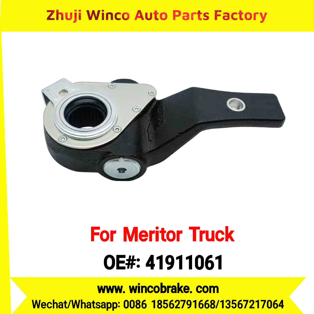 Winco OEM 41911061 for Truck Brake Systems 28 Teeth Straight Meritor Truck Haldex 41911061 Replacement SUIT TO AMERICAN TRUCKS