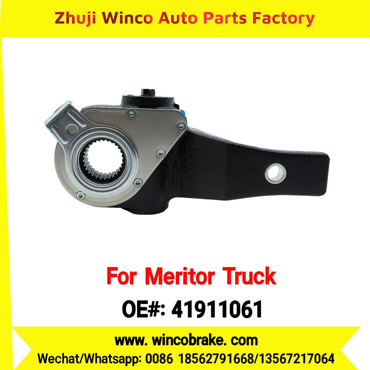 Winco OEM 41911061 for Truck Brake Systems 28 Teeth Straight Meritor Truck Haldex 41911061 Replacement SUIT TO AMERICAN TRUCKS