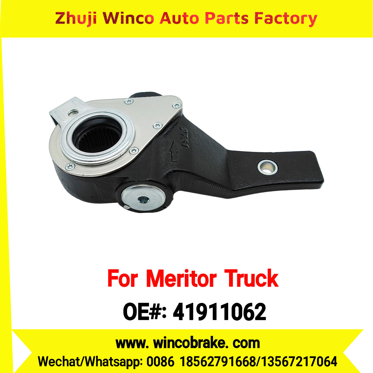 Winco OEM 41911062 for Truck Brake Systems 28 Teeth Straight Meritor Truck Haldex 41911062 Replacement SUIT TO AMERICAN TRUCKS