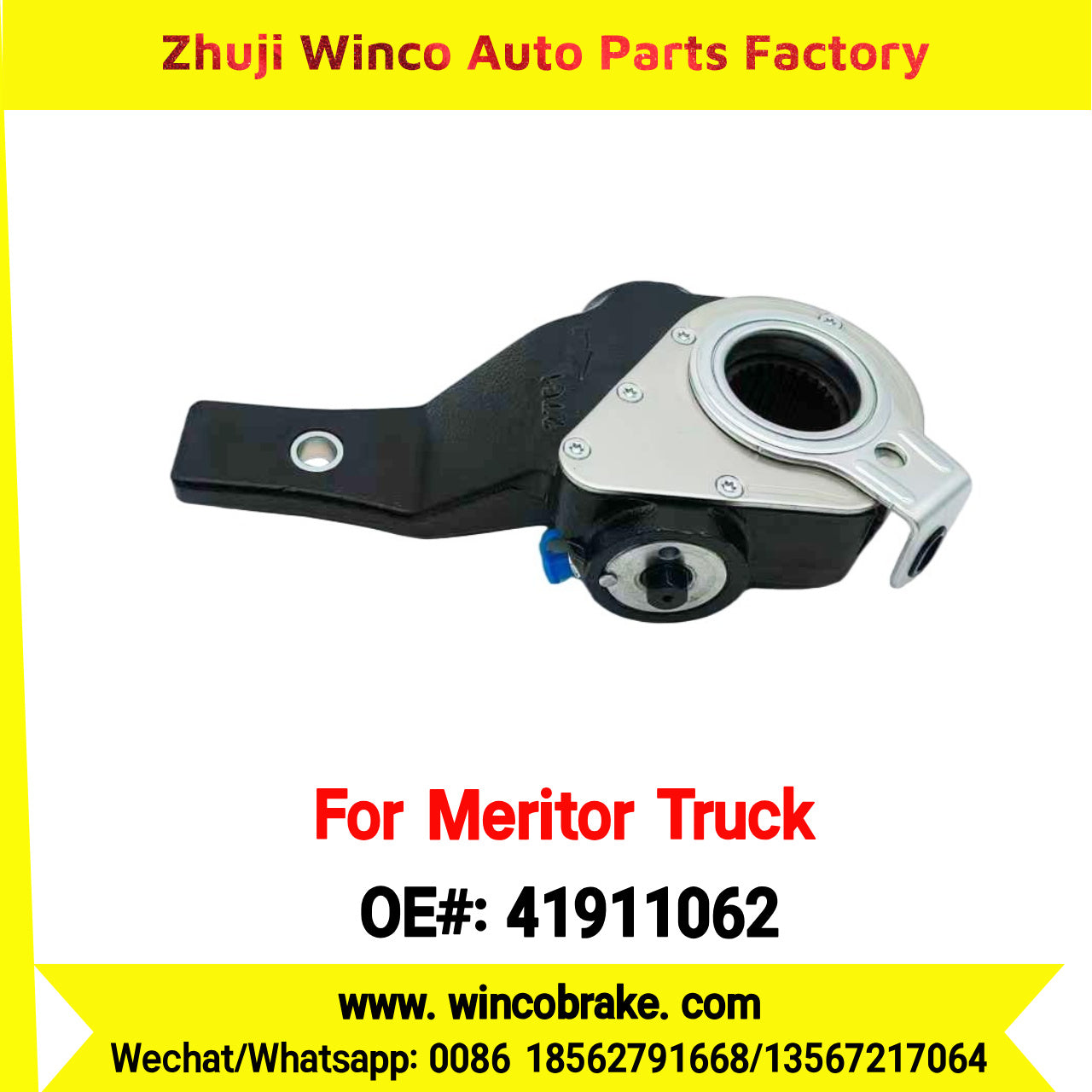 Winco OEM 41911062 for Truck Brake Systems 28 Teeth Straight Meritor Truck Haldex 41911062 Replacement SUIT TO AMERICAN TRUCKS