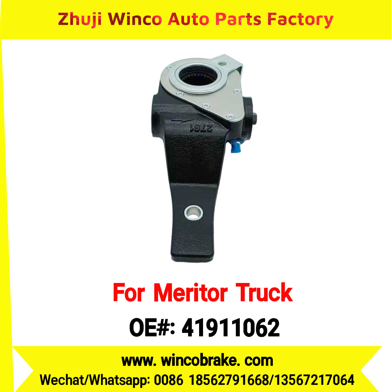 Winco OEM 41911062 for Truck Brake Systems 28 Teeth Straight Meritor Truck Haldex 41911062 Replacement SUIT TO AMERICAN TRUCKS