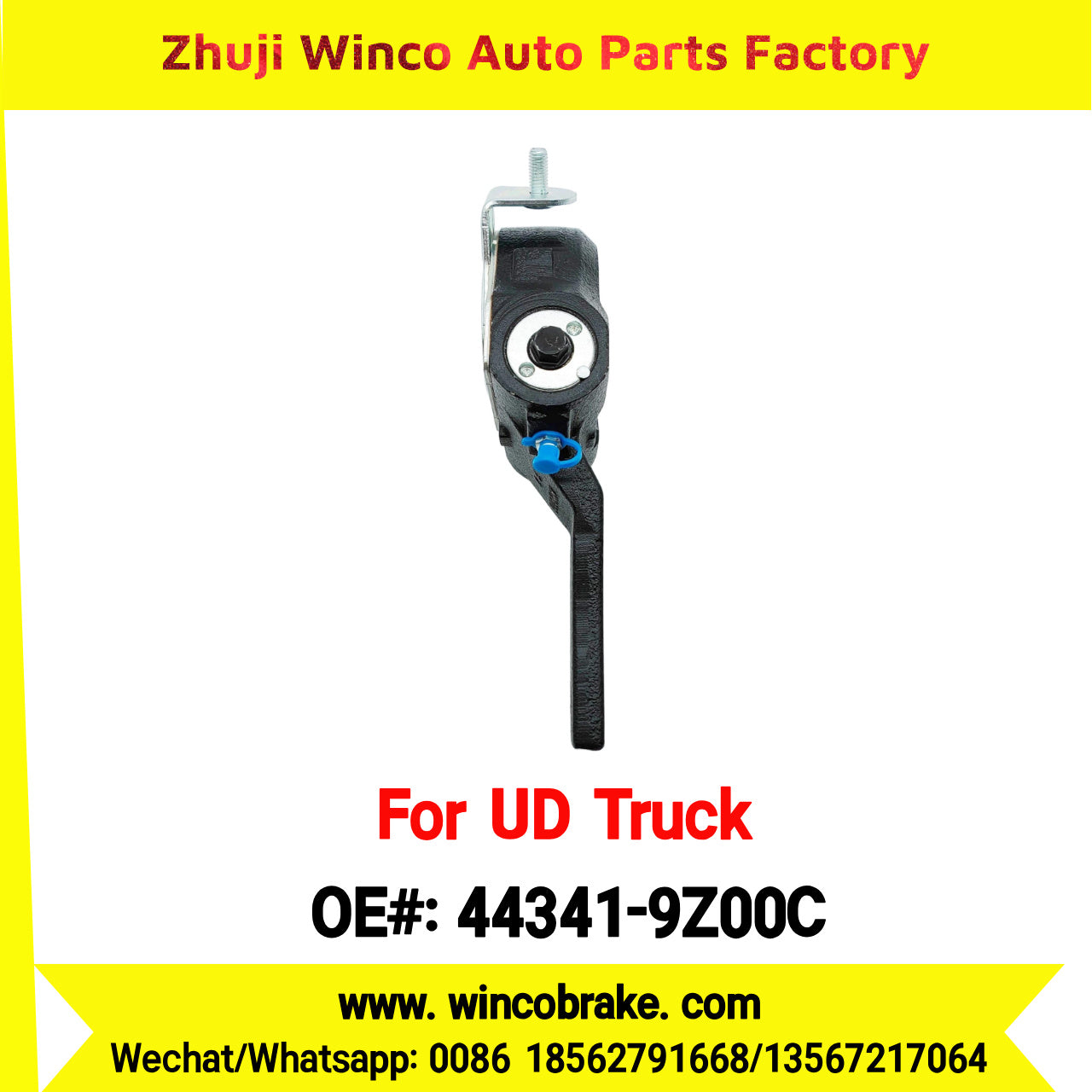 Winco OEM 44341-9Z00C Automatic Slack Adjuster for Suit to UD Truck PKE250 to Southeast Asia Market 24 Teeth