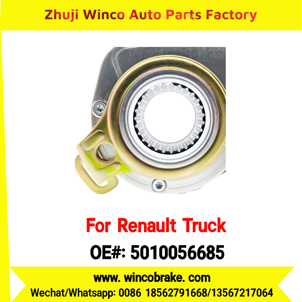 Winco OEM 5010056685 Automatic Slack Adjuster TO FIT Renault Truck REPLACES HALDEX 79013