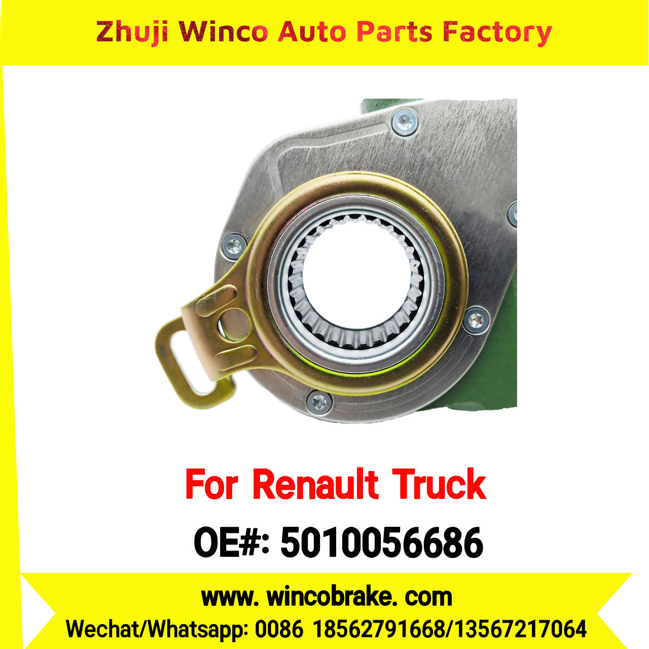 Winco OEM 5010056686 Automatic Slack Adjuster TO FIT Renault Truck REPLACES HALDEX 79014