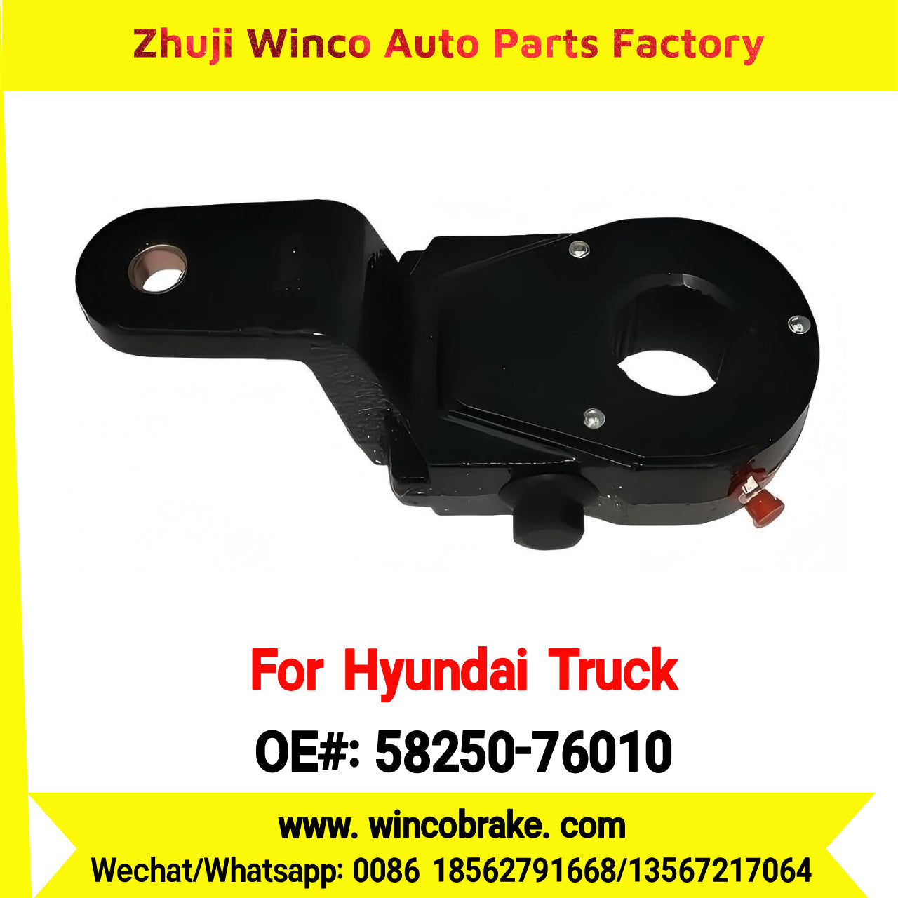 Winco OEM 58250-76010 Export Korean Truck Brake Slack Adjuster 25 Teeth
