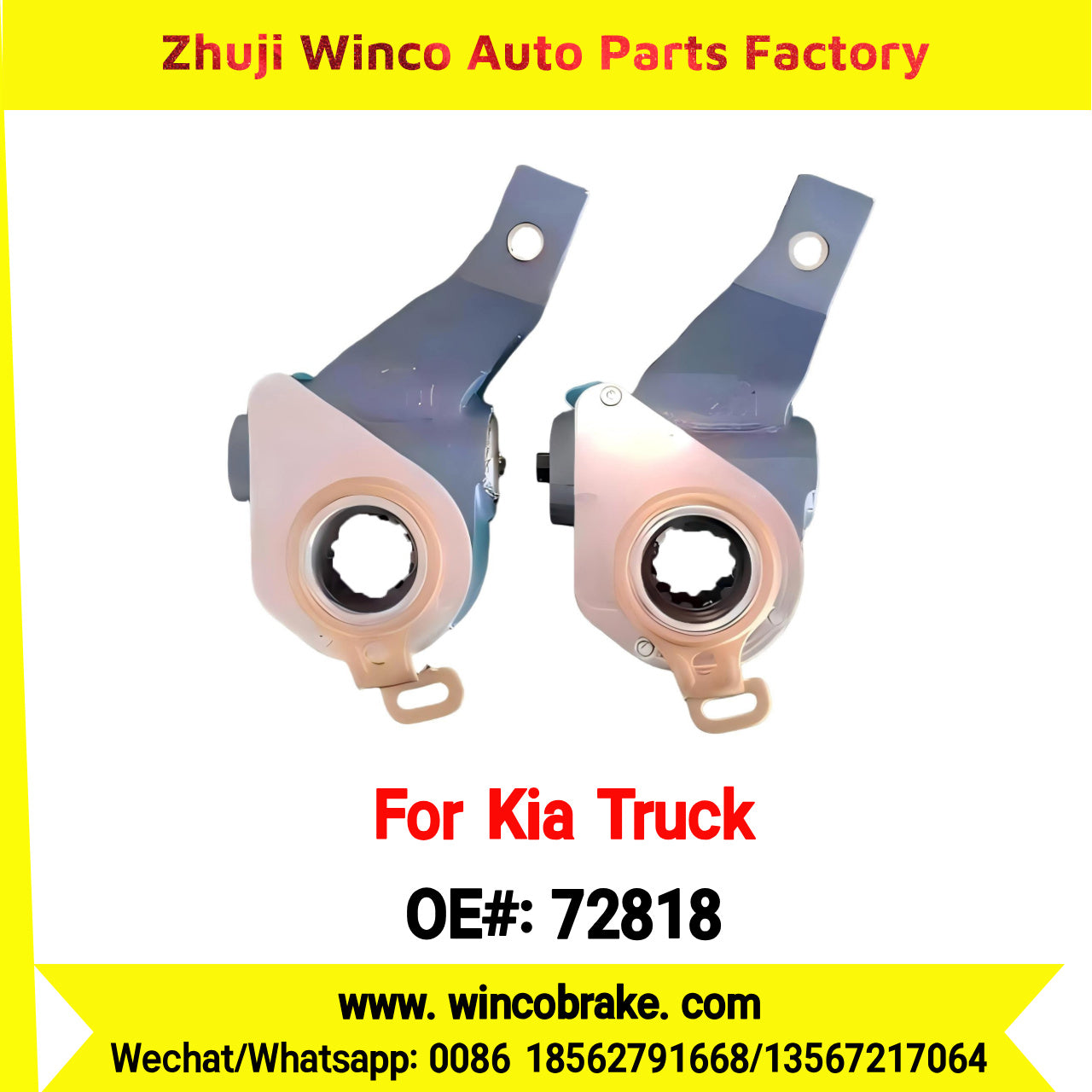 Winco OEM 72818 Factory Supply Automatic Slack Adjuster to Fit Korea Truck Replaces Haldex 72818