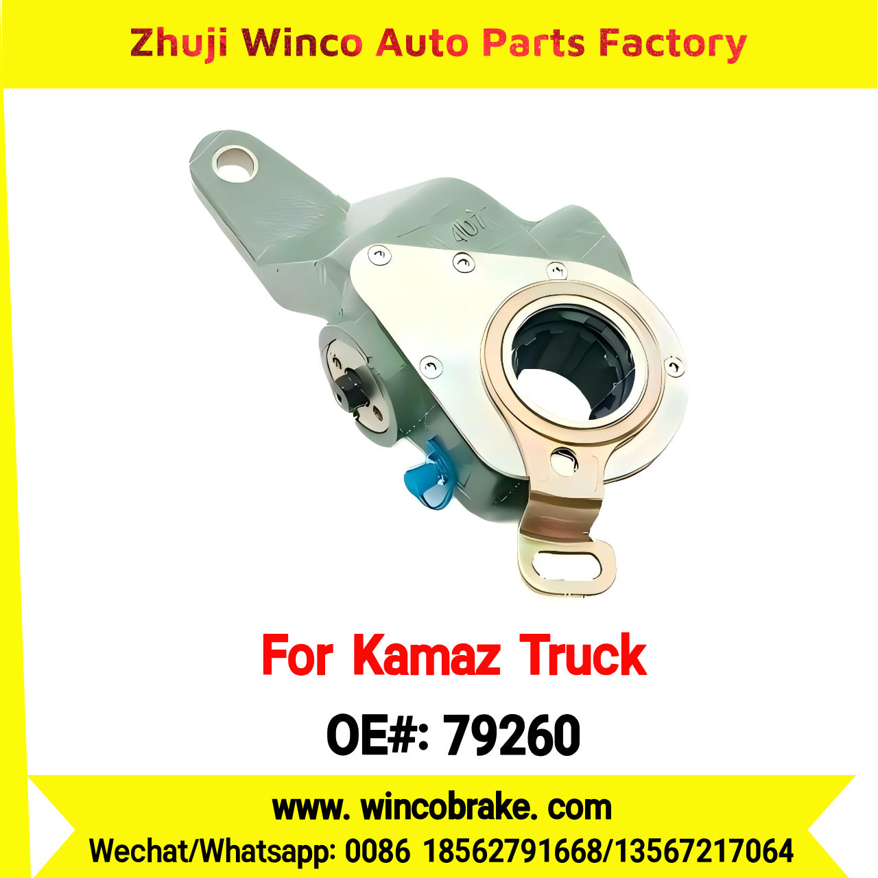 Winco OEM 79260 New Condition Automatic Slack Adjuster for Kamaz Truck