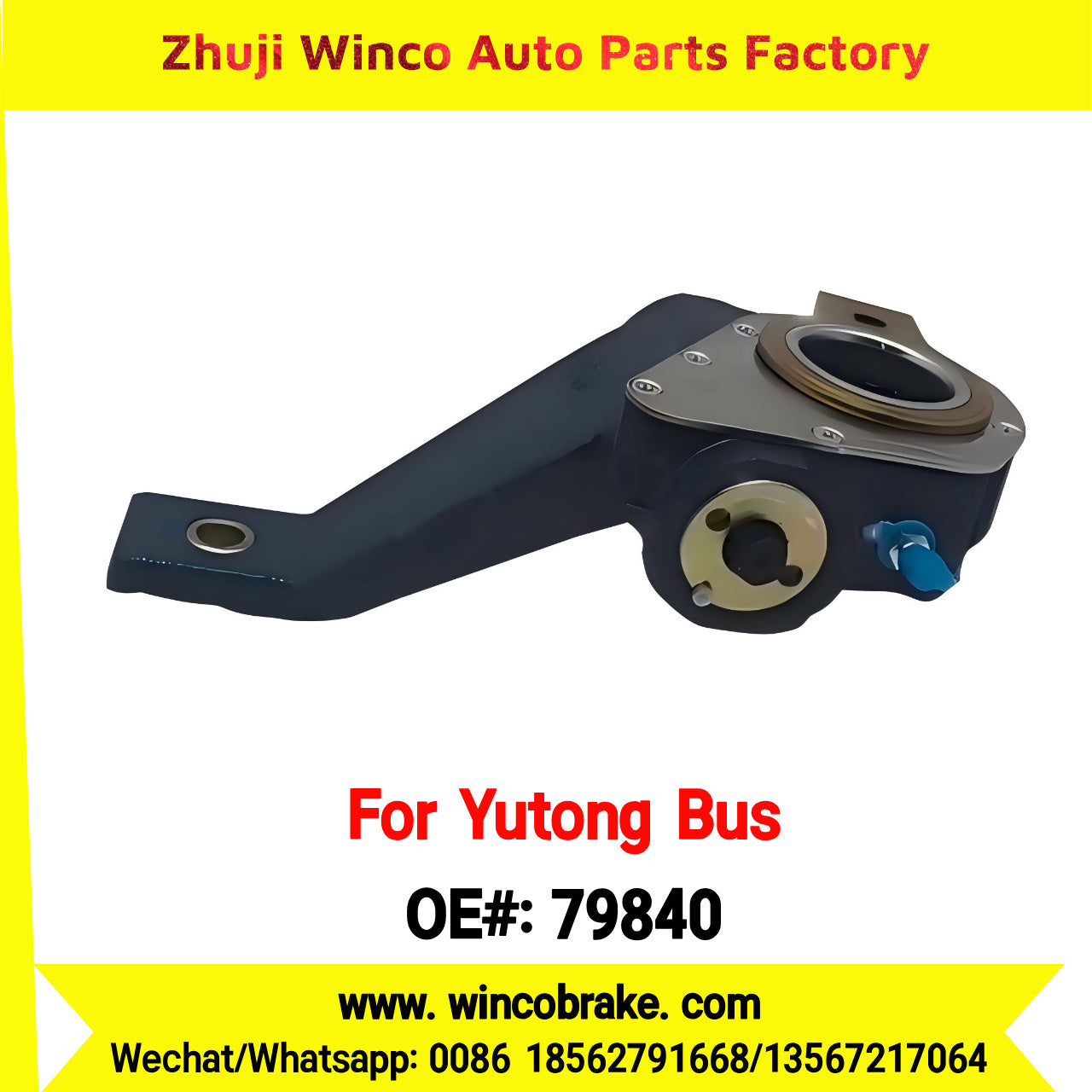Winco OEM 79840 Automatic Slack Adjuster for Suit to Chinese Brand Buses ZK6119/ZK6129 Body Number 4084