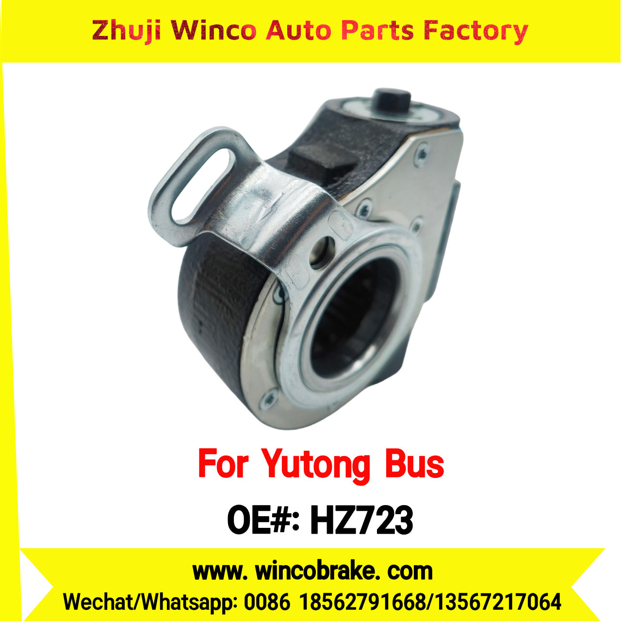 Winco OEM HZ723 Automatic Slack Adjuster TO FIT YUTONG BUS 14 Teeth