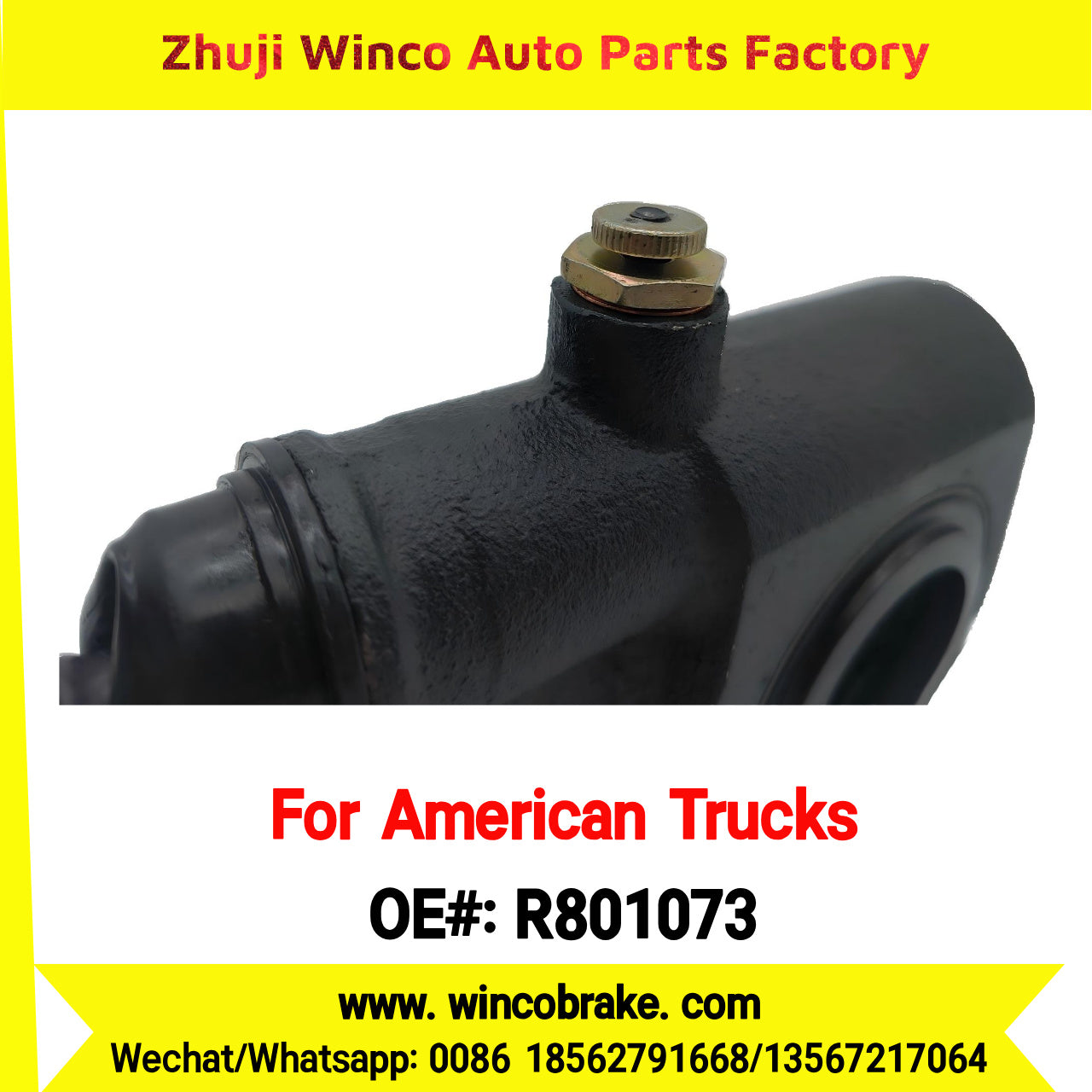 Winco OEM R801073 Export Automatic Slack Adjuster To Replace Meritor For American Trucks International