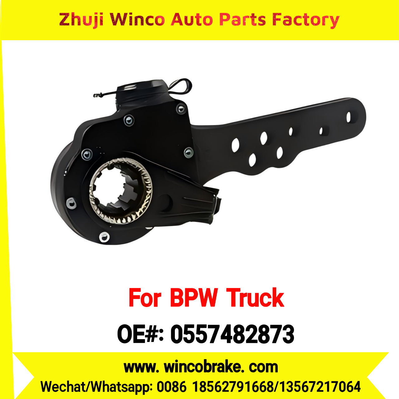 Winco OEM 0557482873 BPW Slack Adjuster Automatic Brake Adjuster