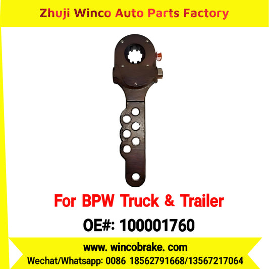 Winco OEM 100001760 Supply Brake Adjuster 100001760 to Replace BPW SAF ROR AXLE