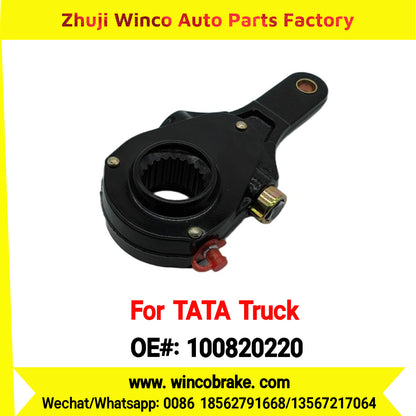 Winco OEM 100820220 Manual Slack Adjuster for India Series TATA Trucks Parts TATA MOTORS Straight 1 Hole BIG 24 TEETH New Condition Brake Assembly