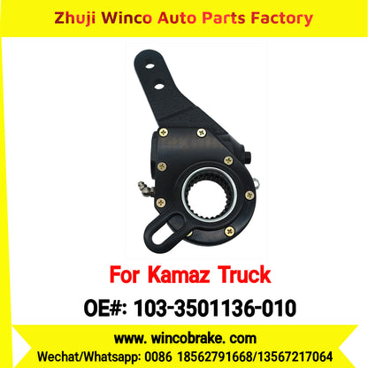 Winco OEM 103-3501136-010 Automatic Slack Adjuster for Lever Straight 25 Teeth KAMAZ to Replace HALDEX Truck Russian Heavy Duty