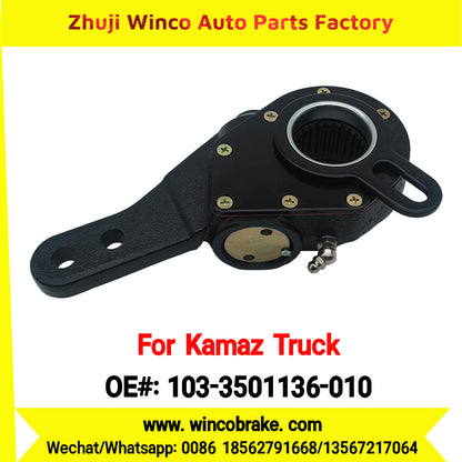 Winco OEM 103-3501136-010 Automatic Slack Adjuster for Lever Straight 25 Teeth KAMAZ to Replace HALDEX Truck Russian Heavy Duty