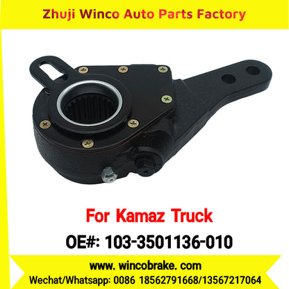 Winco OEM 103-3501136-010 Automatic Slack Adjuster for Lever Straight 25 Teeth KAMAZ to Replace HALDEX Truck Russian Heavy Duty