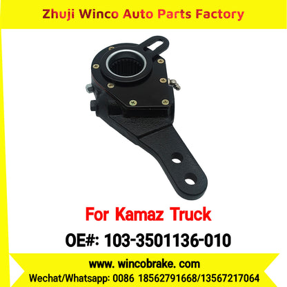 Winco OEM 103-3501136-010 Automatic Slack Adjuster for Lever Straight 25 Teeth KAMAZ to Replace HALDEX Truck Russian Heavy Duty