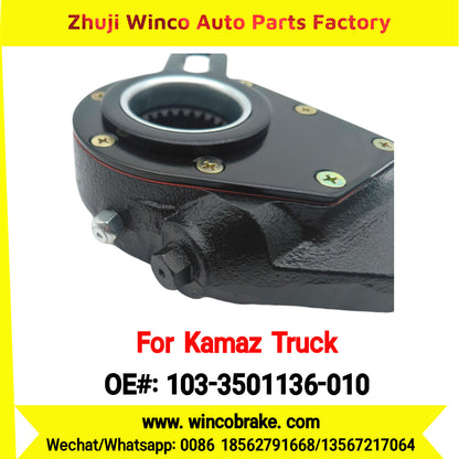 Winco OEM 103-3501136-010 Automatic Slack Adjuster for Lever Straight 25 Teeth KAMAZ to Replace HALDEX Truck Russian Heavy Duty
