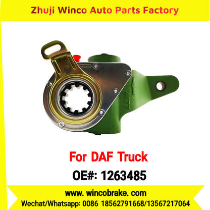 Winco OEM 1263485 Automatic Slack Adjuster TO FIT DAF TRUCK RH Spline 10 Teeth Replaces Haldex 72886