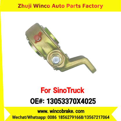 Winco OEM 13053370X4025 Manual Slack Adjuster for Suit to China Sinotruk Truck Howo Front LH 10 Teeth SPARE PARTS