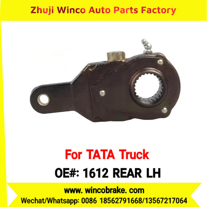 Winco OEM 1612 REAR Left Supply Tata Truck Brake Parts Brake Manual Slack Adjuster for Tata Truck Trailer Bus Spare Part for Truck