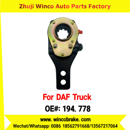 Winco OEM 194.778 Manual Slack Adjuster TO FIT DAF Truck Straight Spline 10 Teeth Replaces Haldex