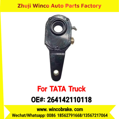 Winco OEM 264142110118 Export Manual Slack Adjuster to Fit India TATA Trucks 709 Rear Right