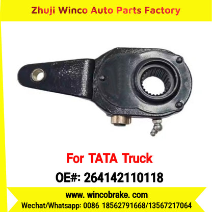 Winco OEM 264142110118 Export Manual Slack Adjuster to Fit India TATA Trucks 709 Rear Right