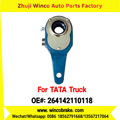 Winco OEM 264142110118 Export Manual Slack Adjuster to Fit India TATA Trucks 709 Rear Right