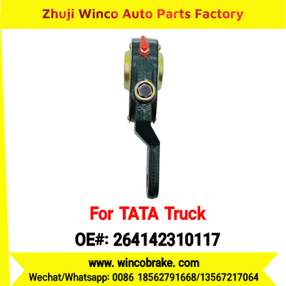 Winco OEM 264142310117 Truck Parts 709 REAR LEFT SMALL 24 TEETH Manual Slack Adjuster for India Series TATA Trucks New Condition Brake Assembly