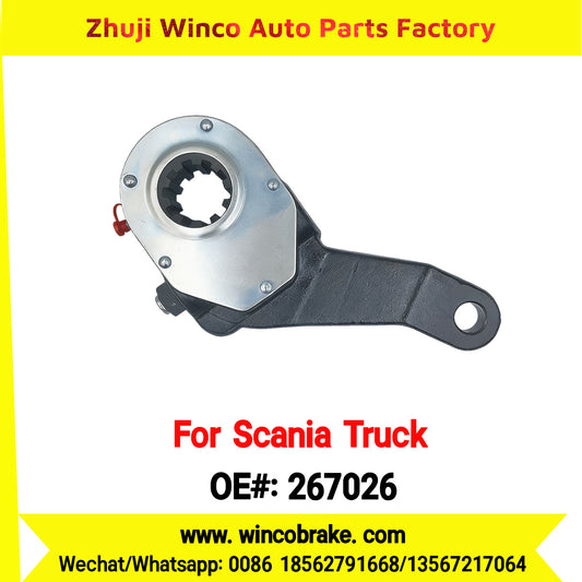Winco OEM 267026 Manual Slack Adjuster TO FIT Scania TRUCK & BUS Replaces Knorr 267026 LH 10 Teeth Knorr