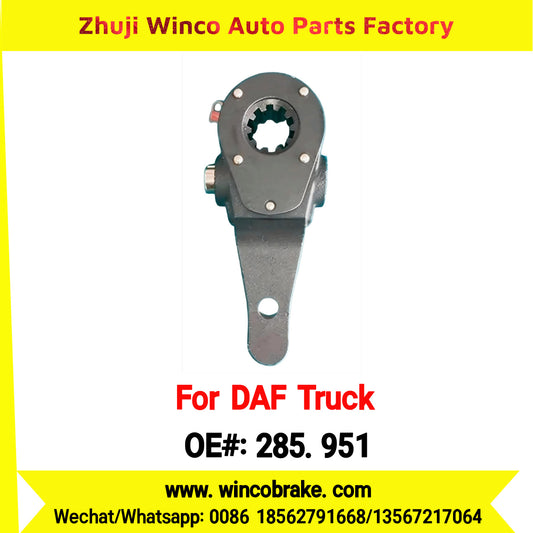 Winco OEM 285.951 Manual Slack Adjuster TO FIT DAF Truck LH Spline 10 Teeth Replaces Haldex