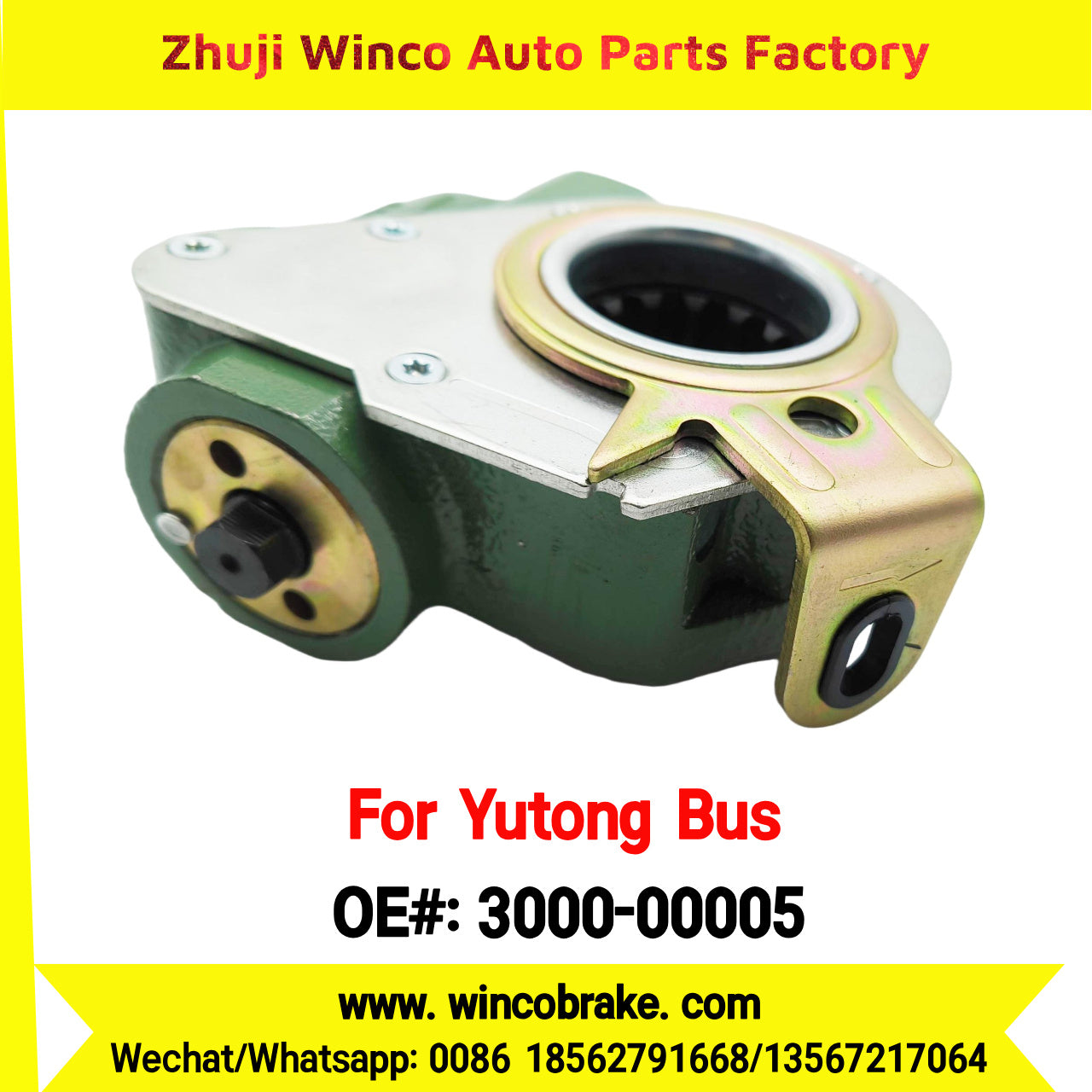 Winco OEM 3000-00005 Automatic Slack Adjuster TO FIT YUTONG BUS ZK6119 14 Teeth