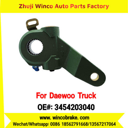 Winco OEM 3454203040 Automatic Slack Adjuster Suit to DAEWOO NOVUS TRUCKS Parts South Korea Southeast Asia Market
