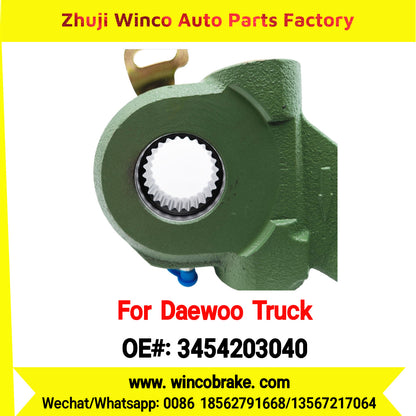 Winco OEM 3454203040 Automatic Slack Adjuster Suit to DAEWOO NOVUS TRUCKS Parts South Korea Southeast Asia Market