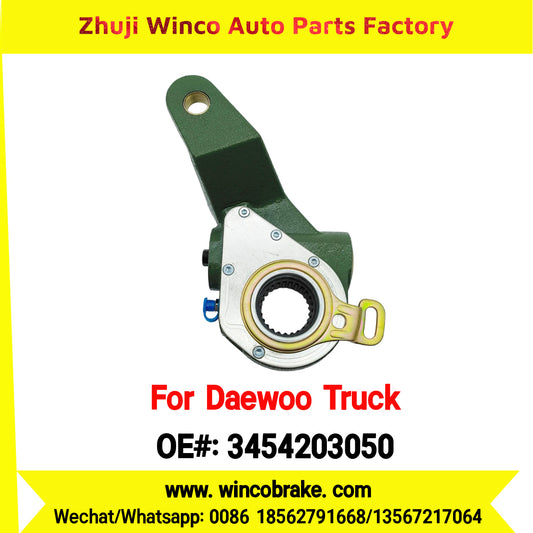 Winco OEM 3454203050 Automatic Slack Adjuster Suit to DAEWOO NOVUS TRUCKS Parts South Korea Southeast Asia Market