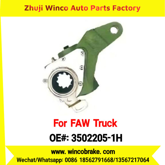 Winco OEM 3502205-1H Automatic Slack Adjuster for Suit to China FAW Trucks Straight 10 Teeth Brake Systems