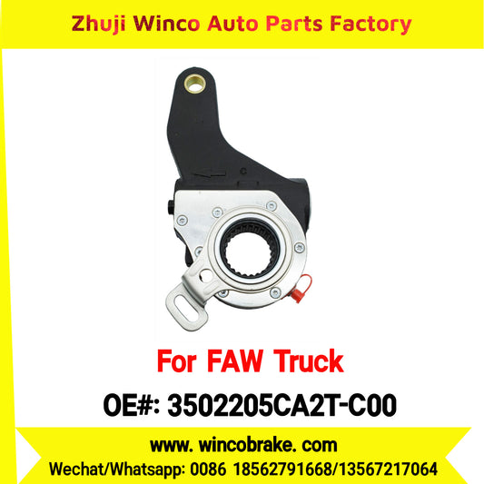 Winco OEM 3502205CA2T-C00 Automatic Slack Adjuster for Suit to China FAW J6 Trucks Brake Systems