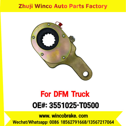 Winco OEM 3551025-T0500 Manual Slack Adjuster for Suit to Chinese DONGFENG DFM Truck Tianlong LH 14 teeth