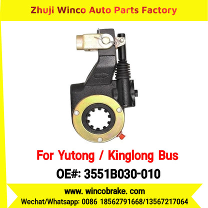 Winco OEM 3551B030-010 Automatic Slack Adjuster for Suit to China Yutong Kinglong Bus Brake Parts LH 10 Teeth