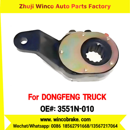 Winco OEM 3551N-010 Export Manual Brake Slack Adjuster for China DONGFENG TRUCK EQ153 FRONT