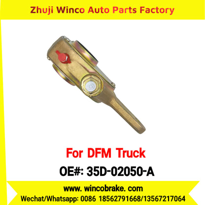 Winco OEM 35D-02050-A Manual Slack Adjuster for Suit to Chinese DONGFENG DFM Truck 140 Front Straight 14 teeth
