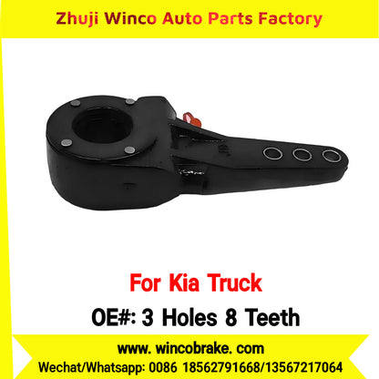 Winco OEM 3 Holes 8 Teeth New Condition Korean Truck Brake Slack Adjuster with 3 Holes and 8 Teeth for Southeast Asia Market