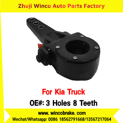Winco OEM 3 Holes 8 Teeth New Condition Korean Truck Brake Slack Adjuster with 3 Holes and 8 Teeth for Southeast Asia Market