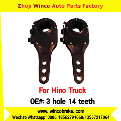 Winco OEM 3 hole 14 teeth Manual Slack Adjuster with 3 Holes and 14 Teeth for Truck Brake Systems Exported to Southeast Asia Market