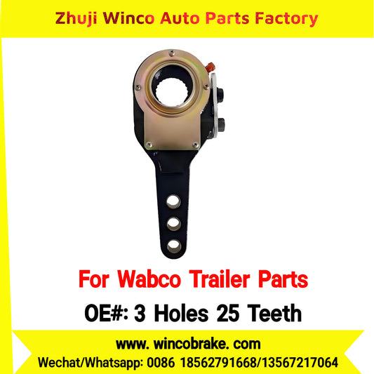 Winco OEM 3 Holes 25 Teeth Manual Brake Slack Adjuster for Trailers