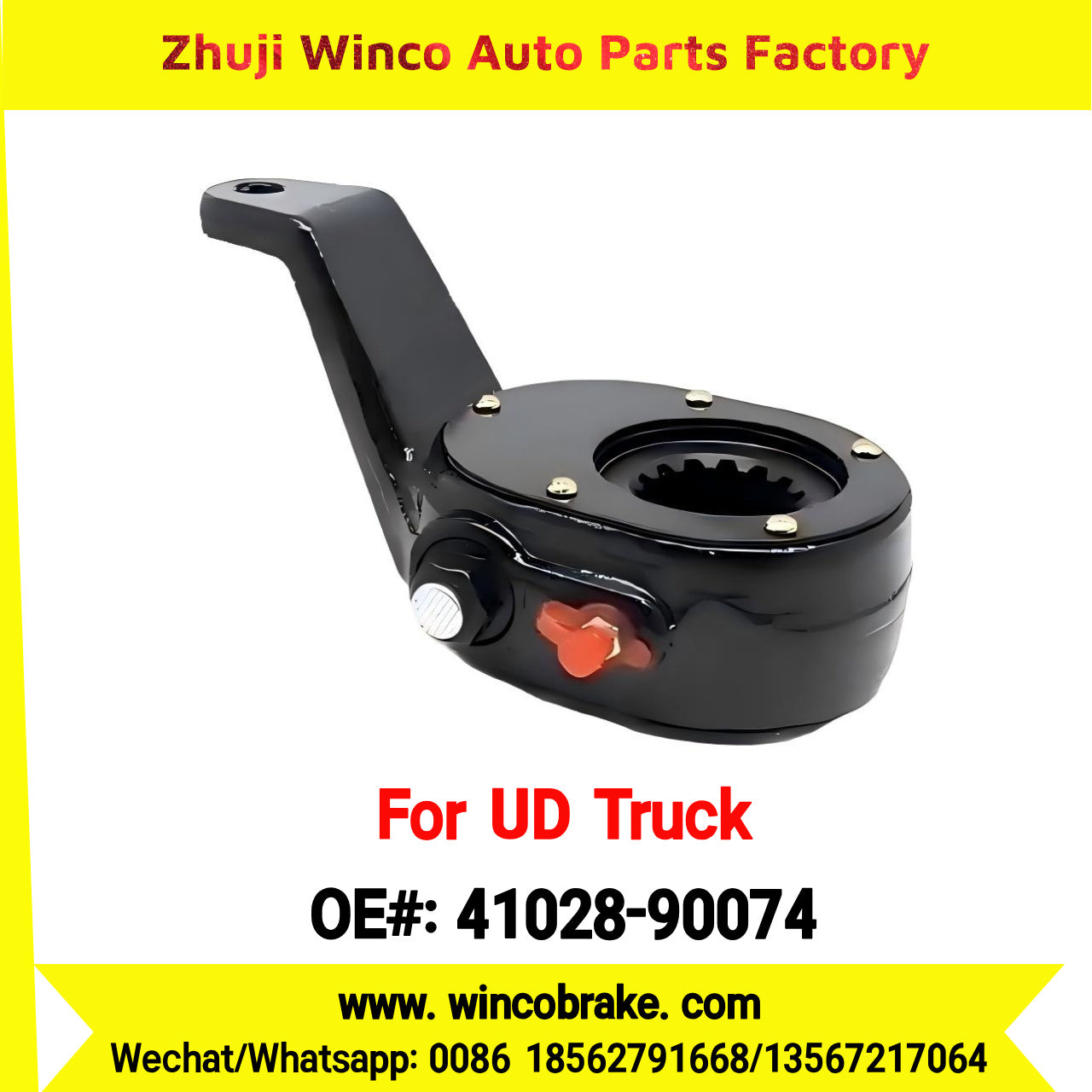 Winco OEM 41028-90074 UD CW520 Truck Brake System Manual Slack Adjuster RH Supply for Truck Model